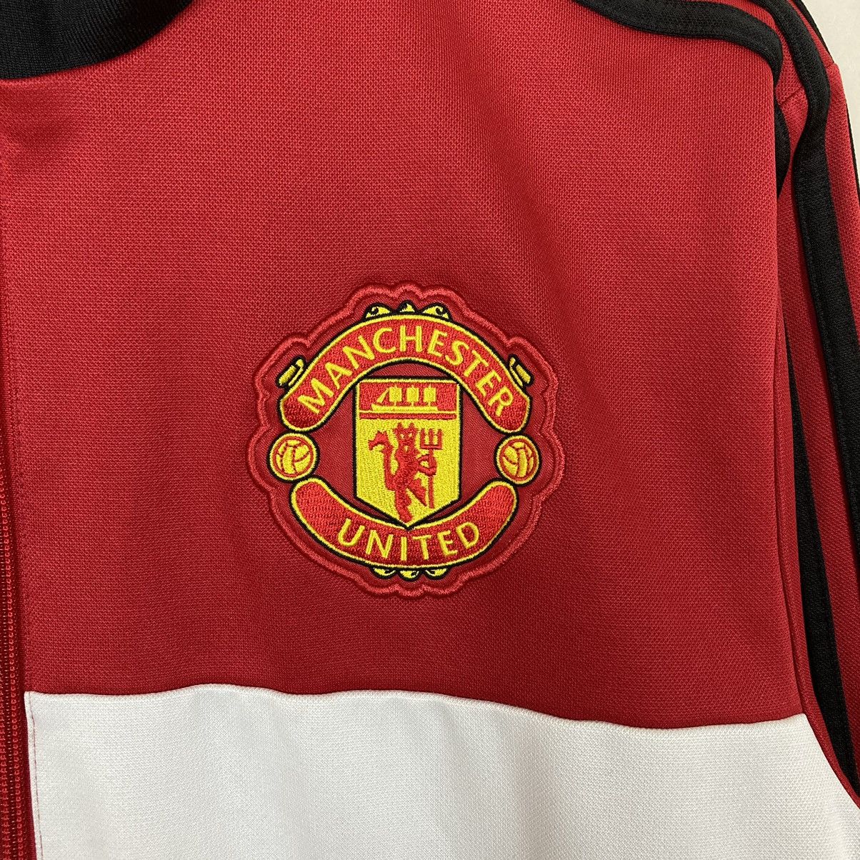 Adidas Adidas Manchester United Zip Up Track Jacket Size US L / EU 52-54 / 3 - 5 Thumbnail