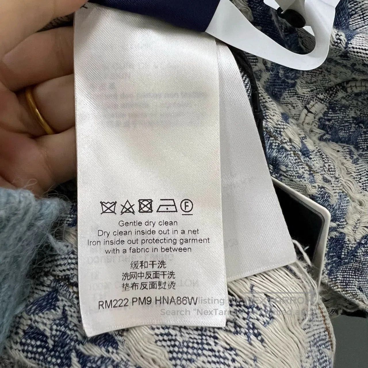 Louis Vuitton louis vuitton floral print denim jacket. Size US L / EU 52-54 / 3 - 4 Thumbnail