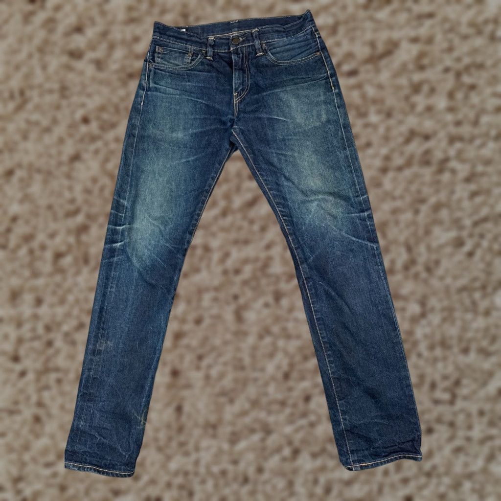 Levi's Levis Jeans Adult 32 Blue Denim 511 32x33 Cotton Blend Premium Big E Size US 32 / EU 48 - 1 Thumbnail