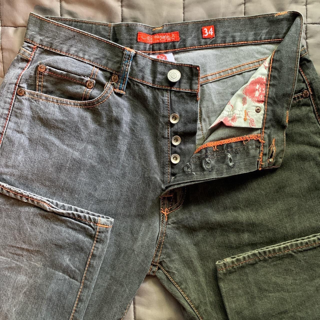 Ed Hardy Ed Hardy jeans/ Waist 34/Length 34 Size US 34 / EU 50 - 4 Thumbnail