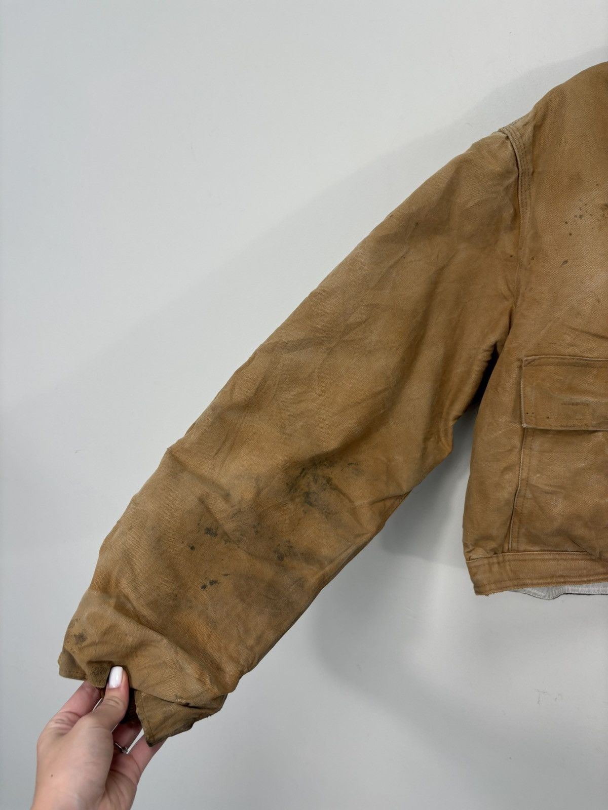 Carhartt Vintage Carhartt Made In Usa Y2K Hype Boxy Cropped Jacket Size US M / EU 48-50 / 2 - 18 Thumbnail