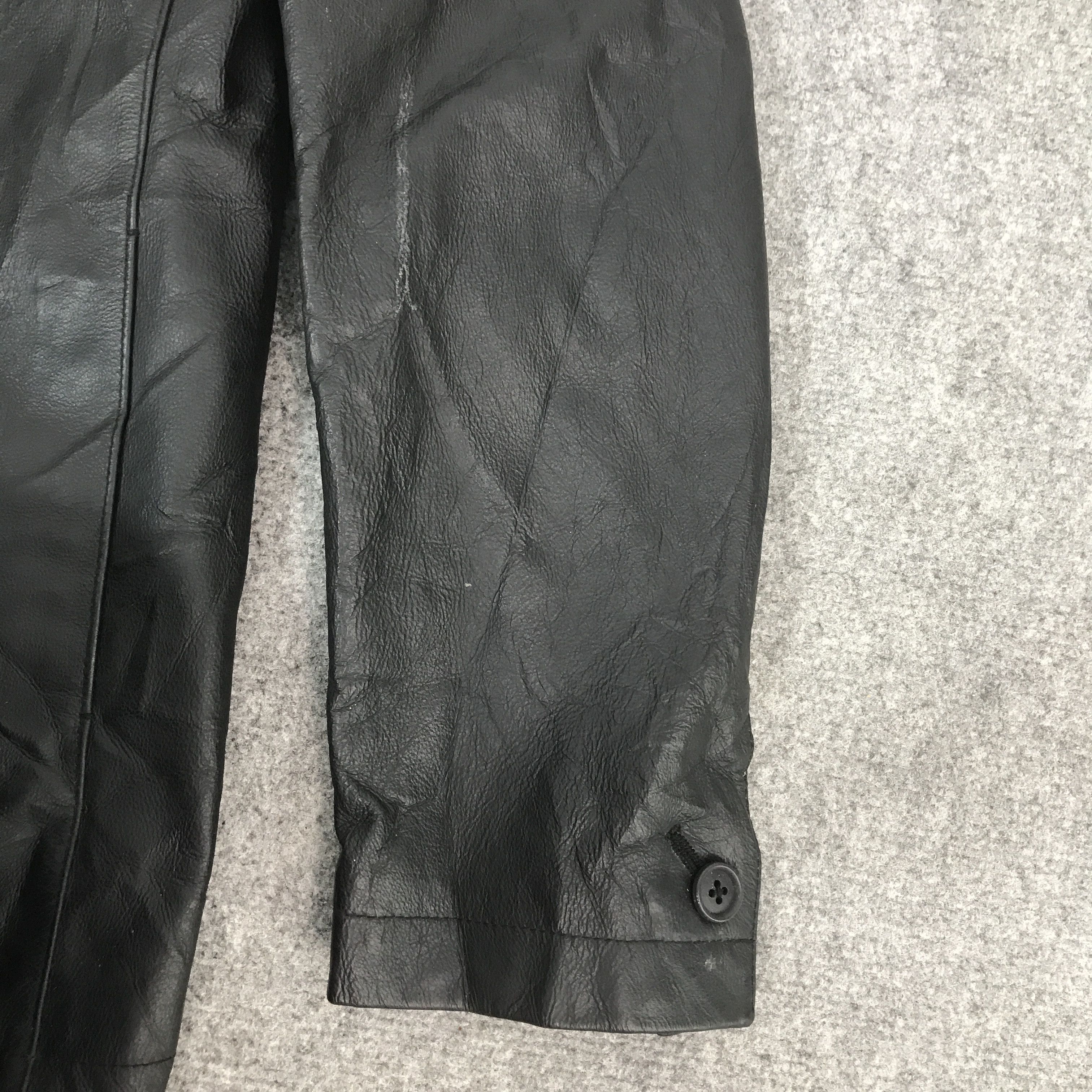 Japanese Brand abx leather punk Style jacket K65B5 Size US M / EU 48-50 / 2 - 7 Thumbnail
