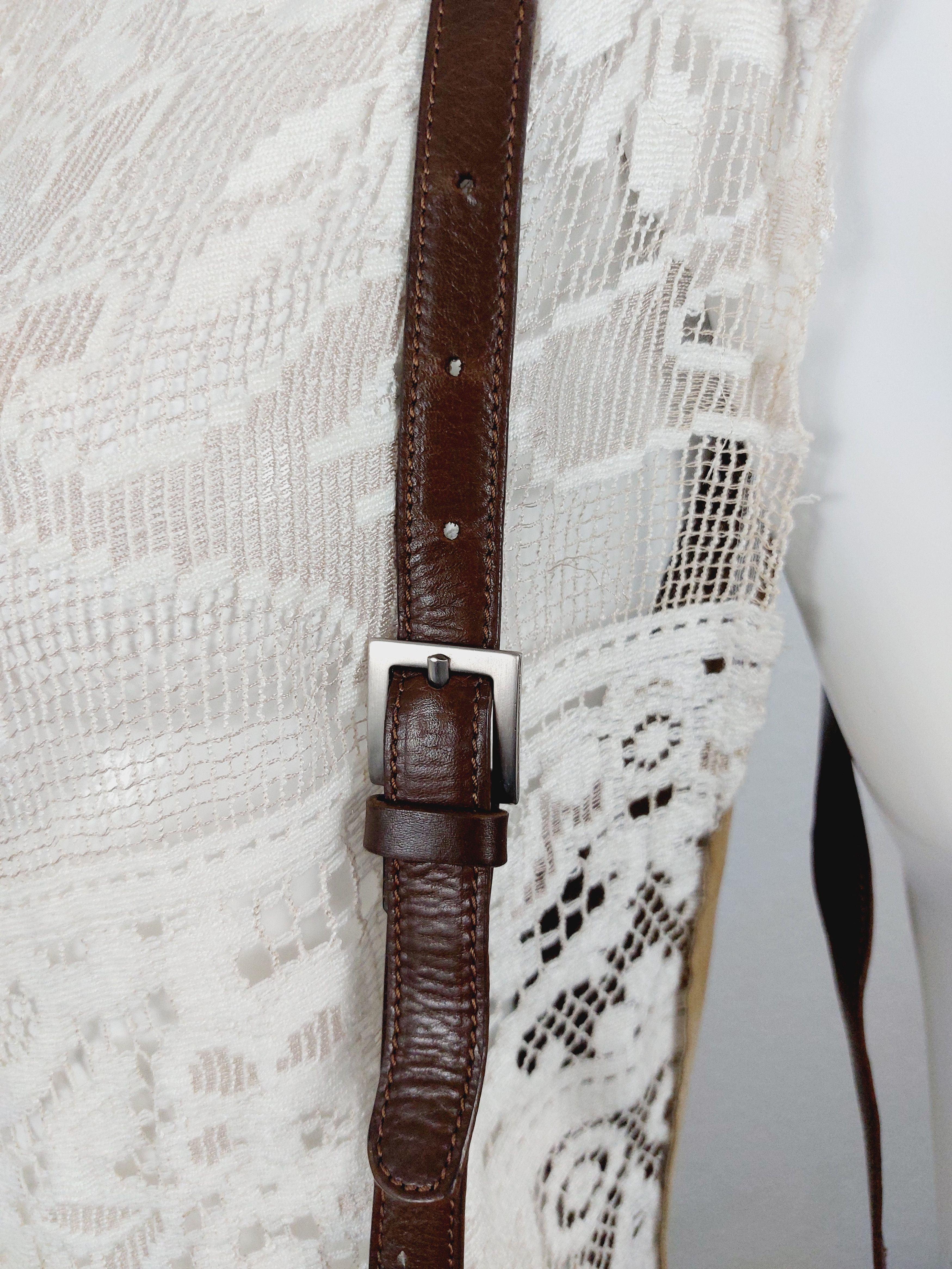 Jean Paul Gaultier Jean Paul Gaultier Leather Faces Portrait Crossbody Bag Size ONE SIZE - 5 Thumbnail