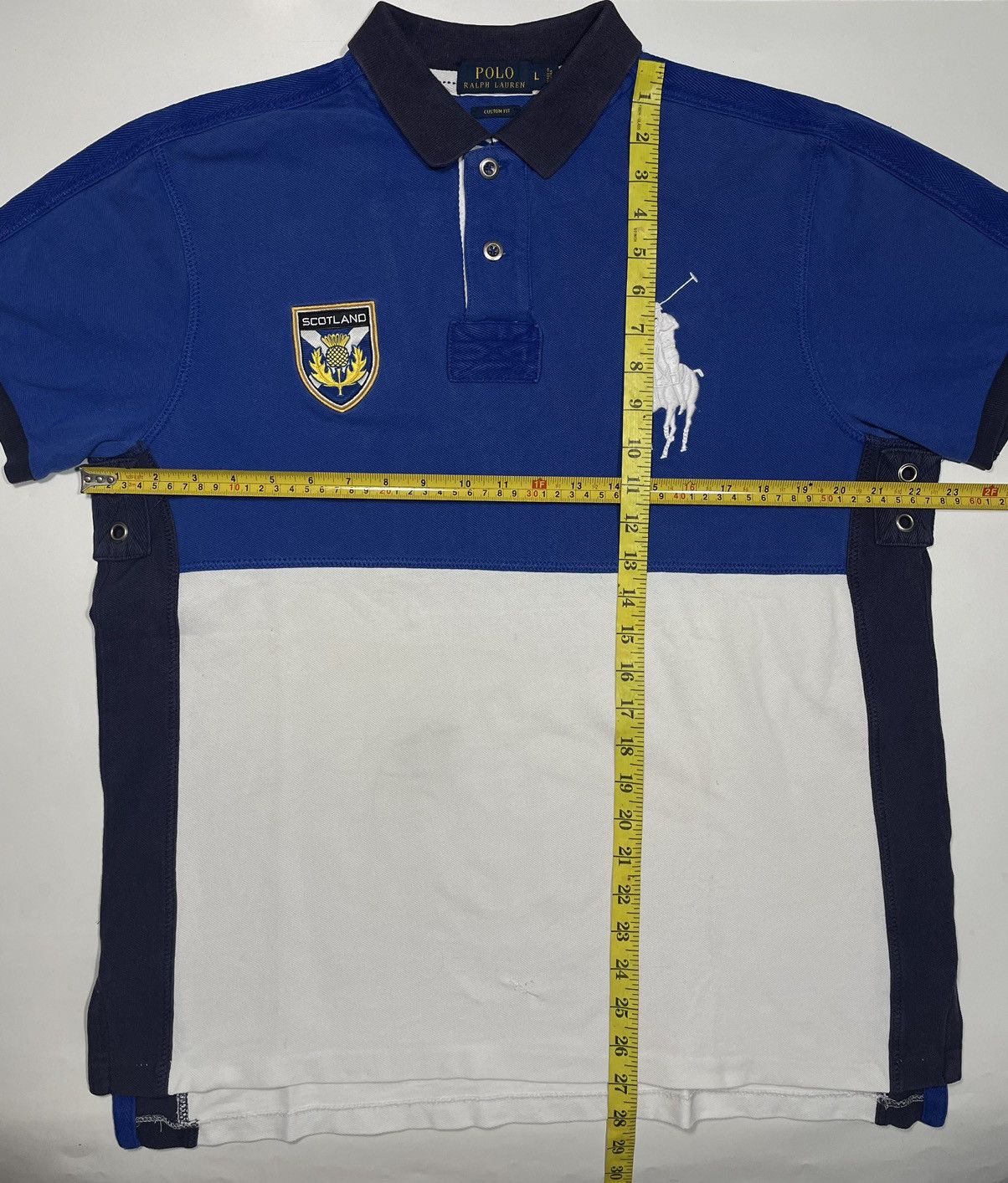 Ralph Lauren Vintage Polo Ralph Lauren Scotland Big pony logo chief keef Size US L / EU 52-54 / 3 - 3 Thumbnail