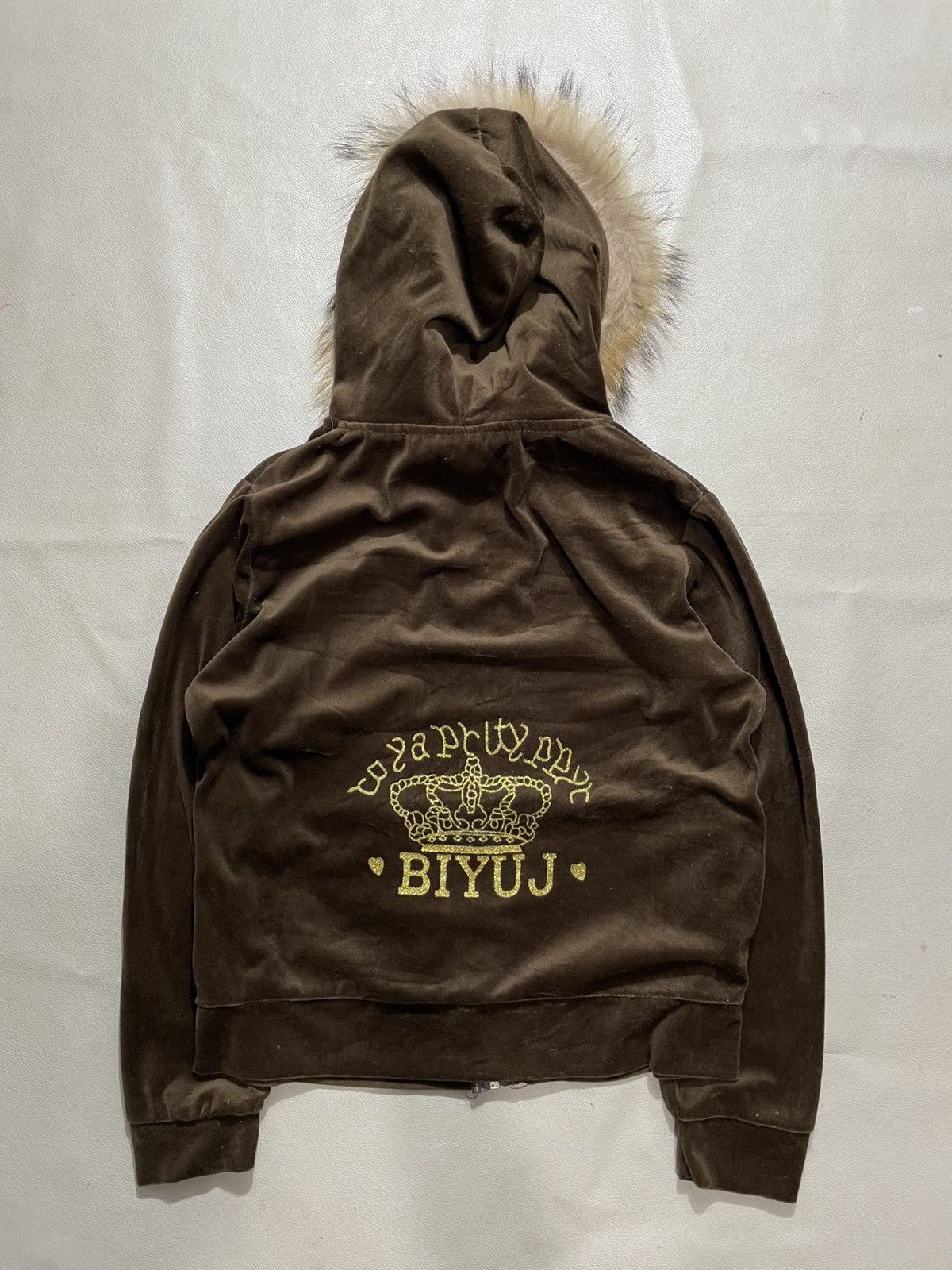 If Six Was Nine Velvet Fur Hoodie Ifsixwasnine Lgb Style Size US S / EU 44-46 / 1 - 5 Thumbnail