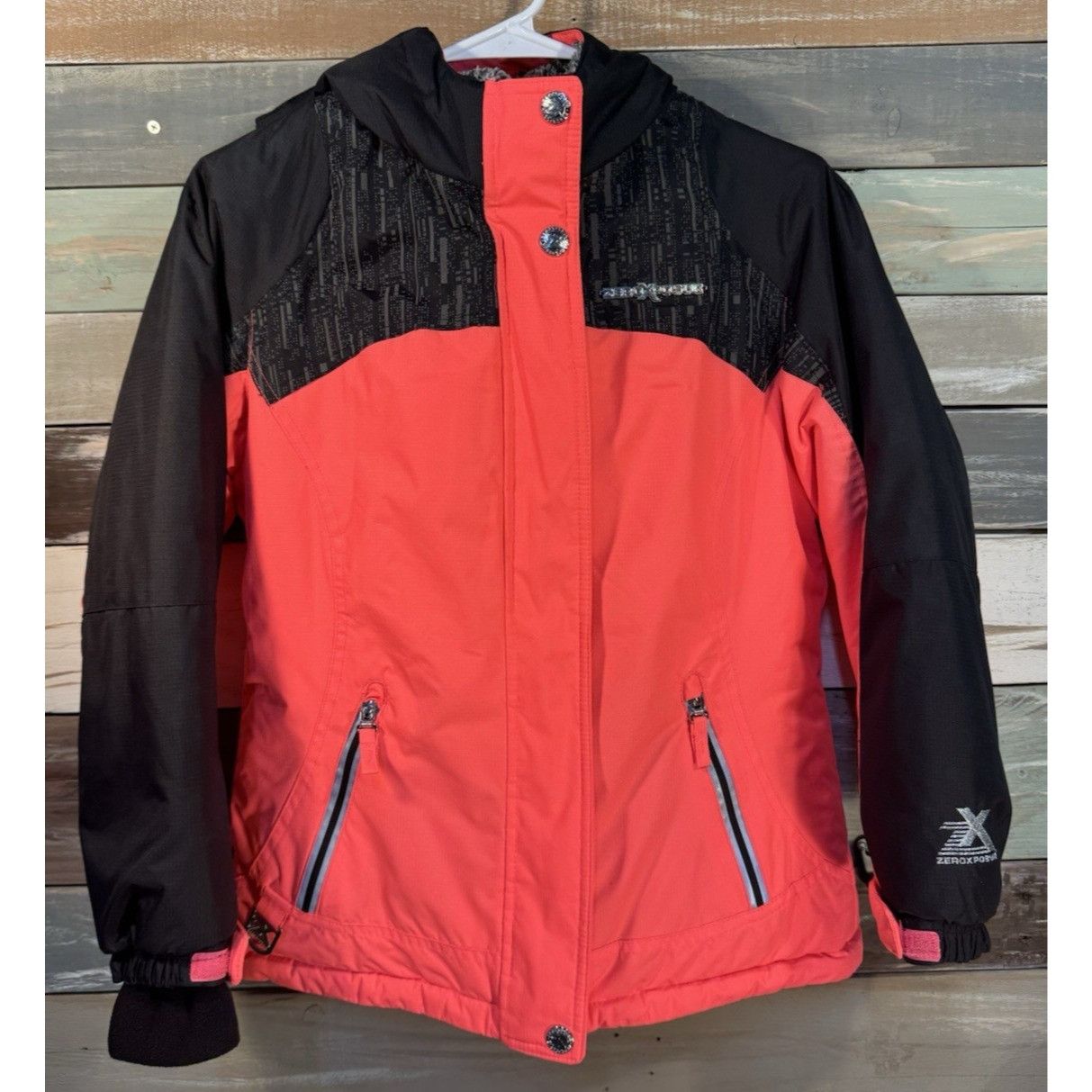 ZeroXposur Zero Xposur Kids Girls Pink Lightweight Puffy Puffer Snow Ja Size L / US 10 / IT 46 - 1 Thumbnail