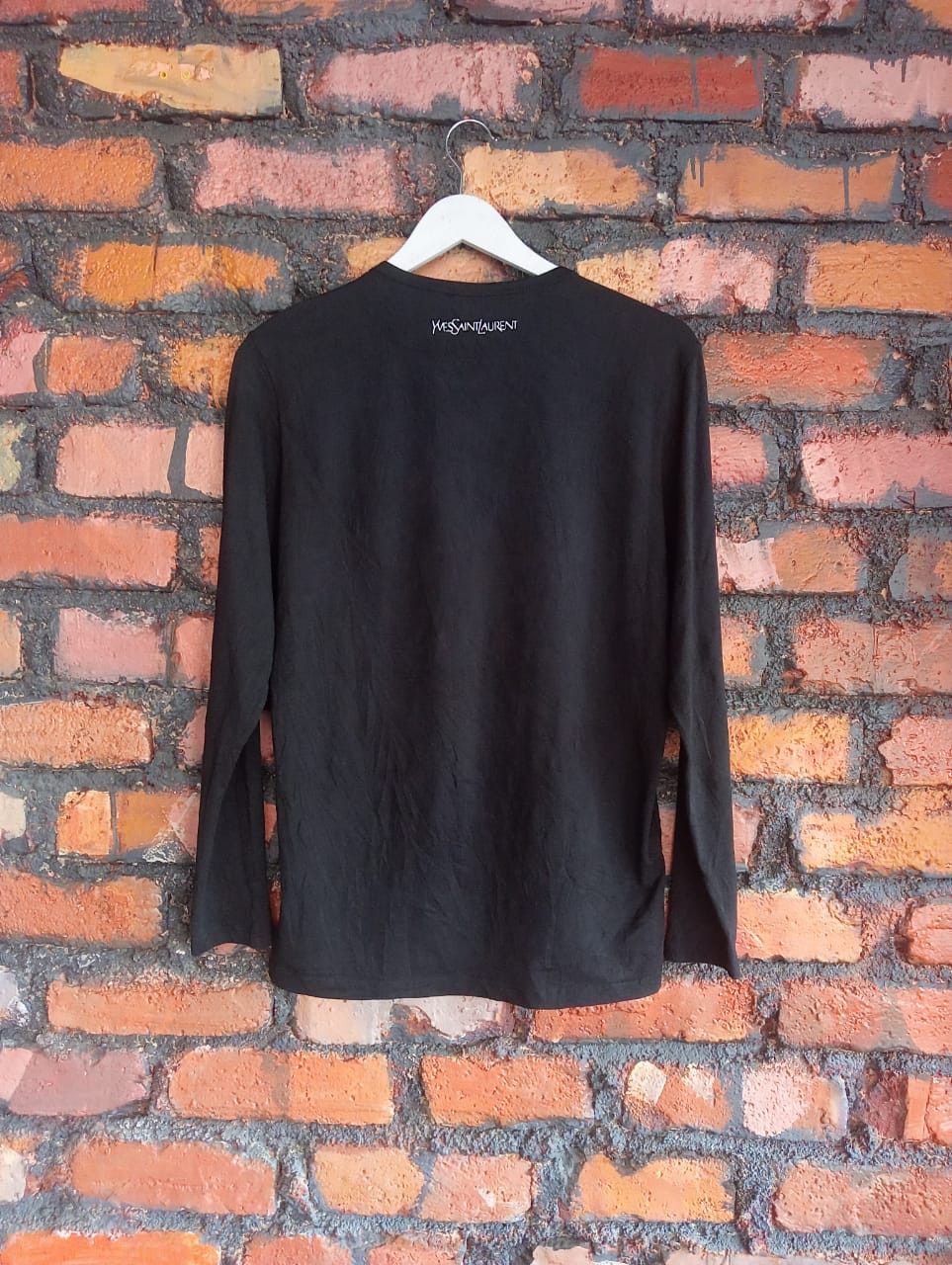 Yves Saint Laurent YSL Yves Saint Laurent Women Long Sleeves Tshirt Size L / US 10 / IT 46 - 2 Thumbnail