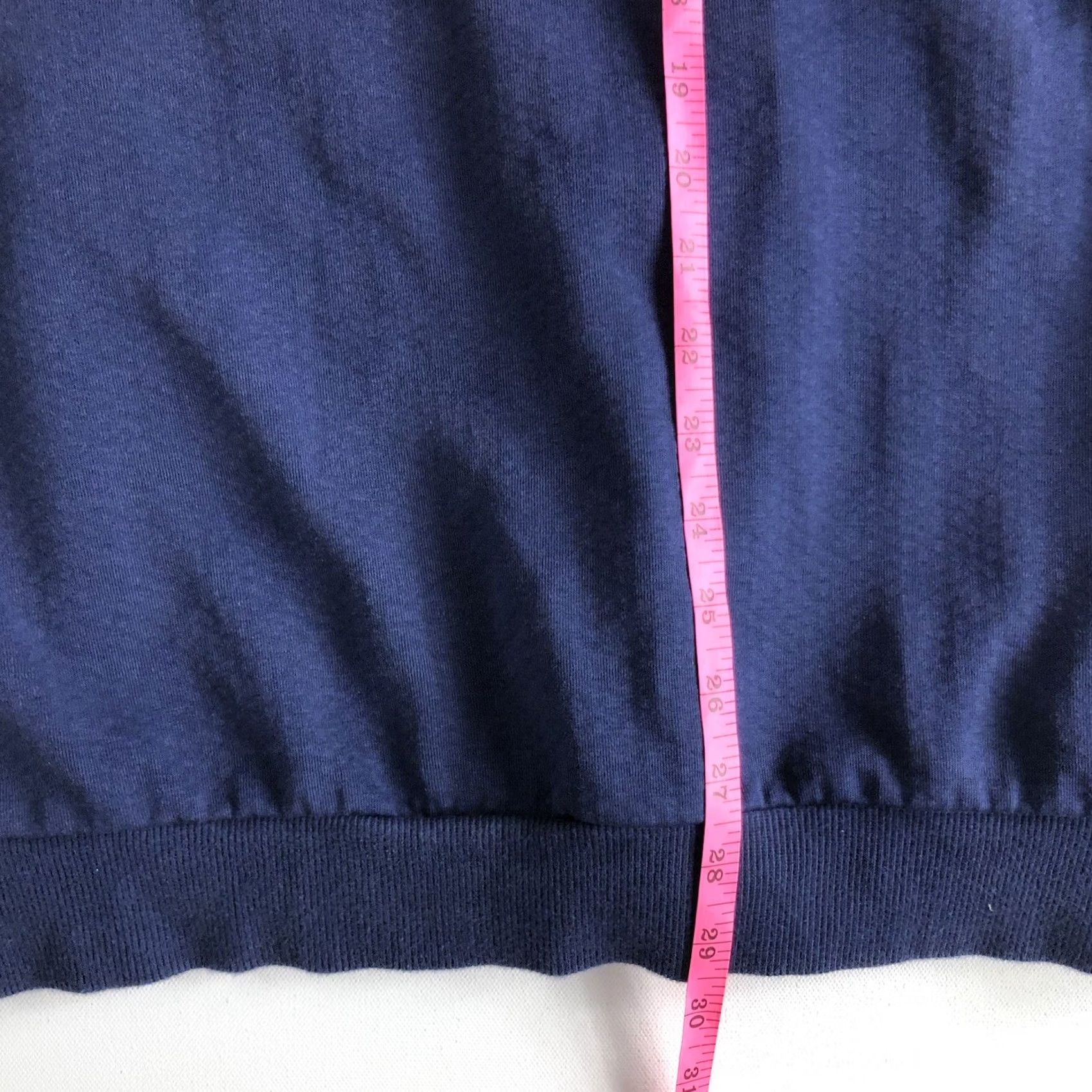 Puma PUMA Blue Striped Contrast Mock Neck Full Zip Cardigan Sweater Jacket XL Men Regular Full Zip Winter Spring Summer Fall Casual Size US XL / EU 56 / 4 - 7 Thumbnail