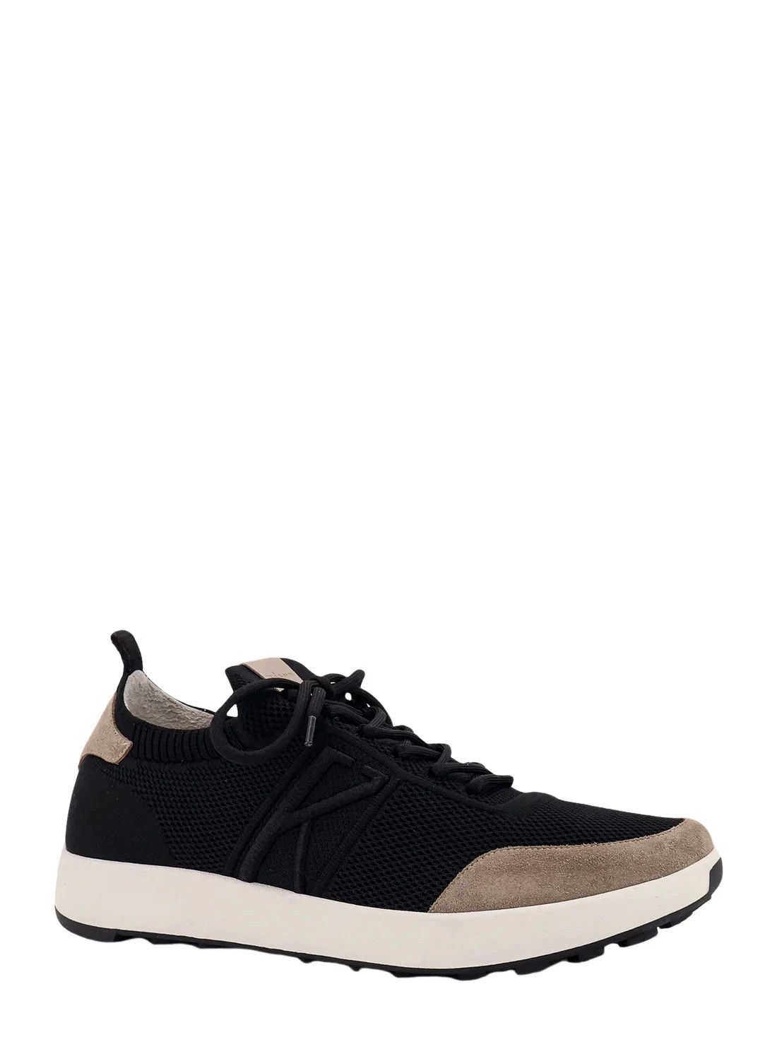 Kiton KITON Black Knit Sneakers New And Authentic Size US 5.5 / EU 38 - 2 Thumbnail