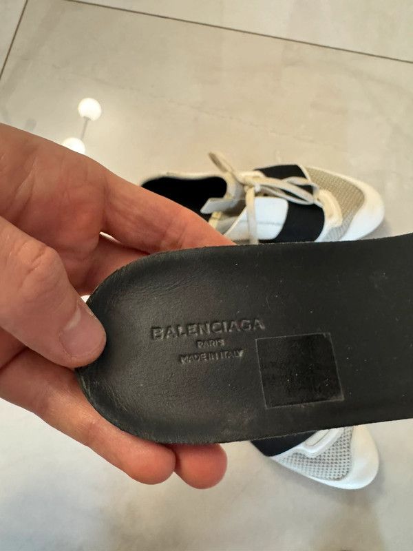 Balenciaga Balenciaga Race Runner Trainers White Women 37 Shoes Size US 7 / IT 37 - 6 Thumbnail