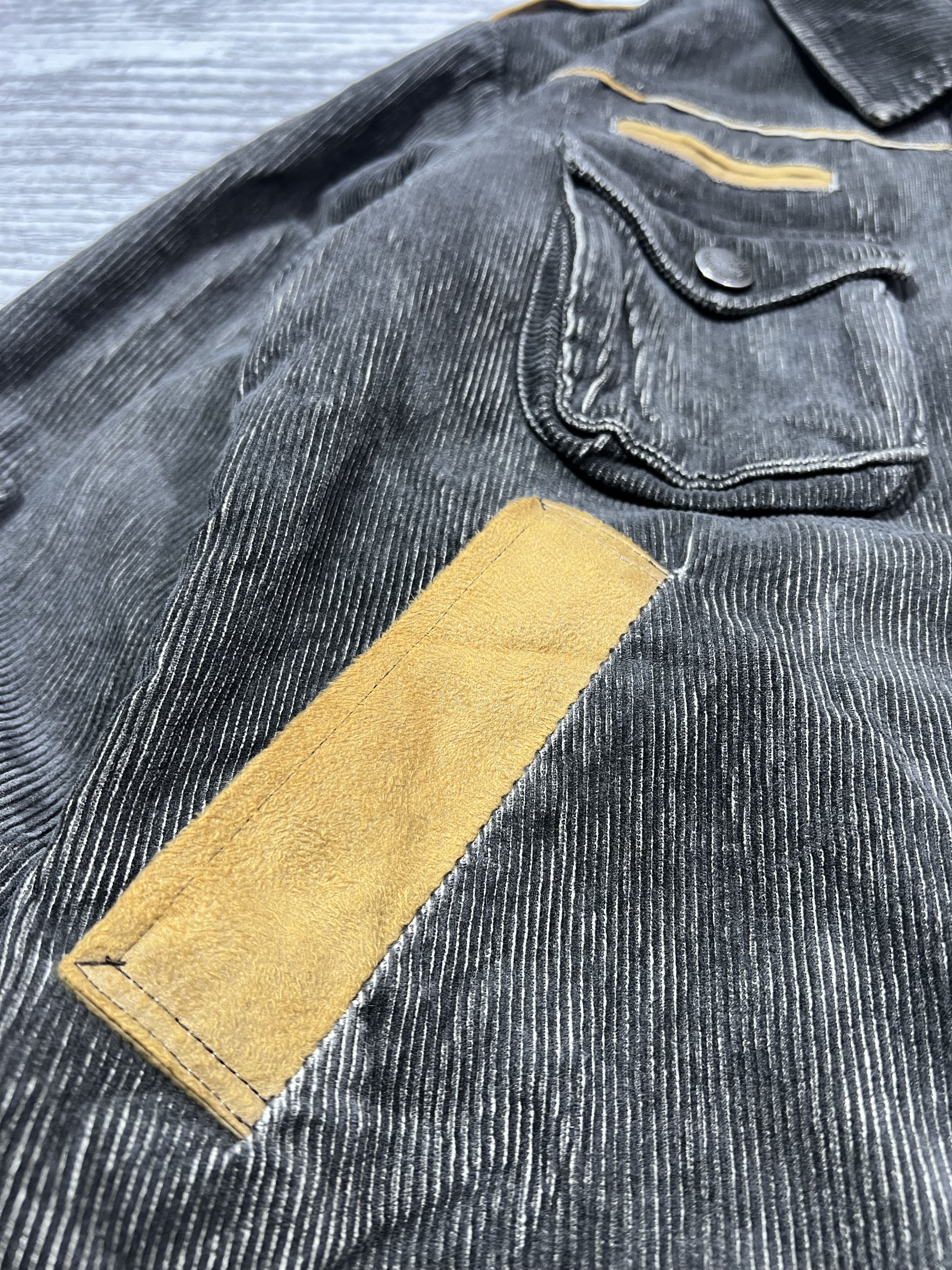 Japanese Brand 2000s Yohji Yamamoto Y-3 Patch Corduroy y2k Lgb Ifsixwasnine Size US M / EU 48-50 / 2 - 5 Thumbnail