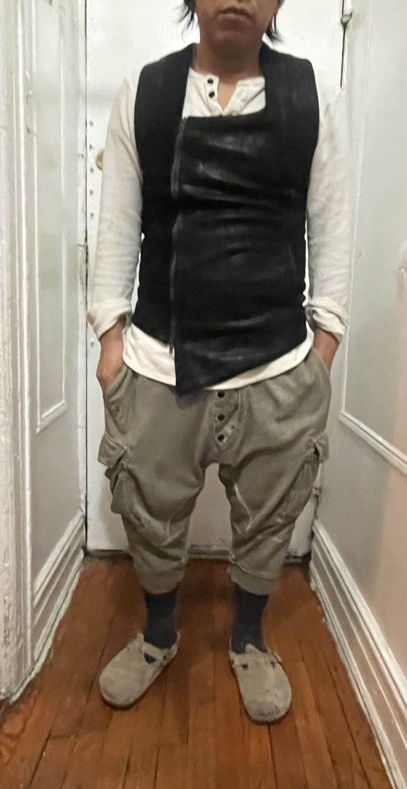 Boris Bidjan Saberi Boris B S leather vest Size US S / EU 44-46 / 1 - 10 Thumbnail