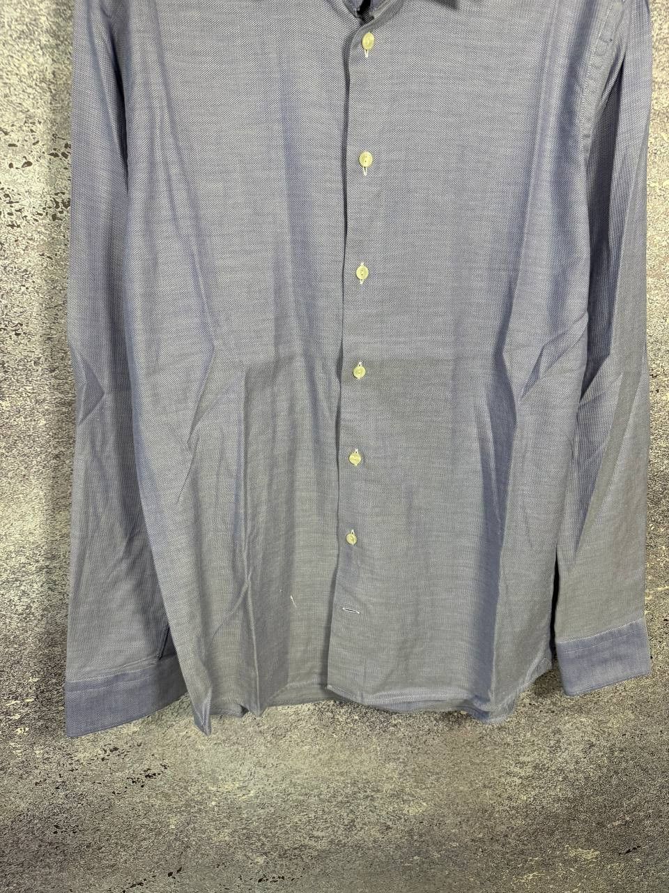 Eton Eton York Slim Formal Shirt Men's Large Button Up Cutaway Size US L / EU 52-54 / 3 - 5 Thumbnail