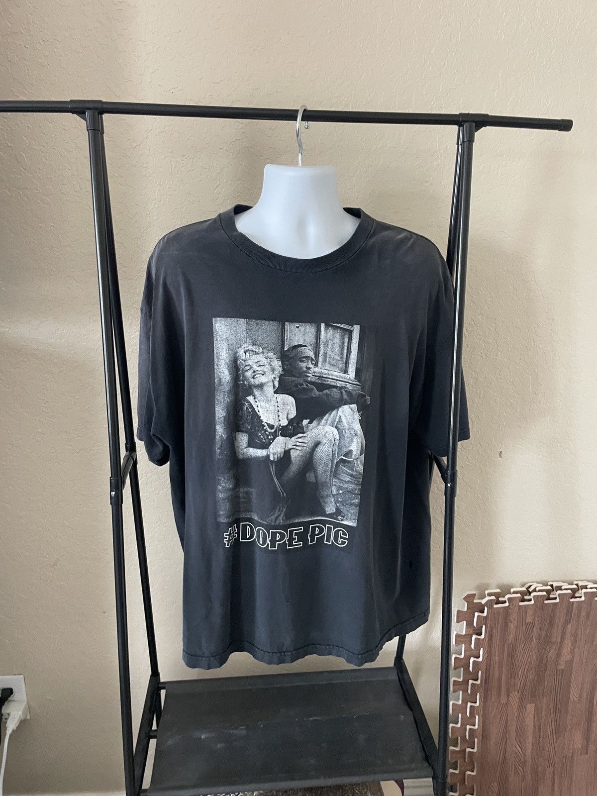 Alstyle Tupac x Marylin Monroe # Dope Pic Vintage tee Size US XXL / EU 58 / 5 - 1 Thumbnail