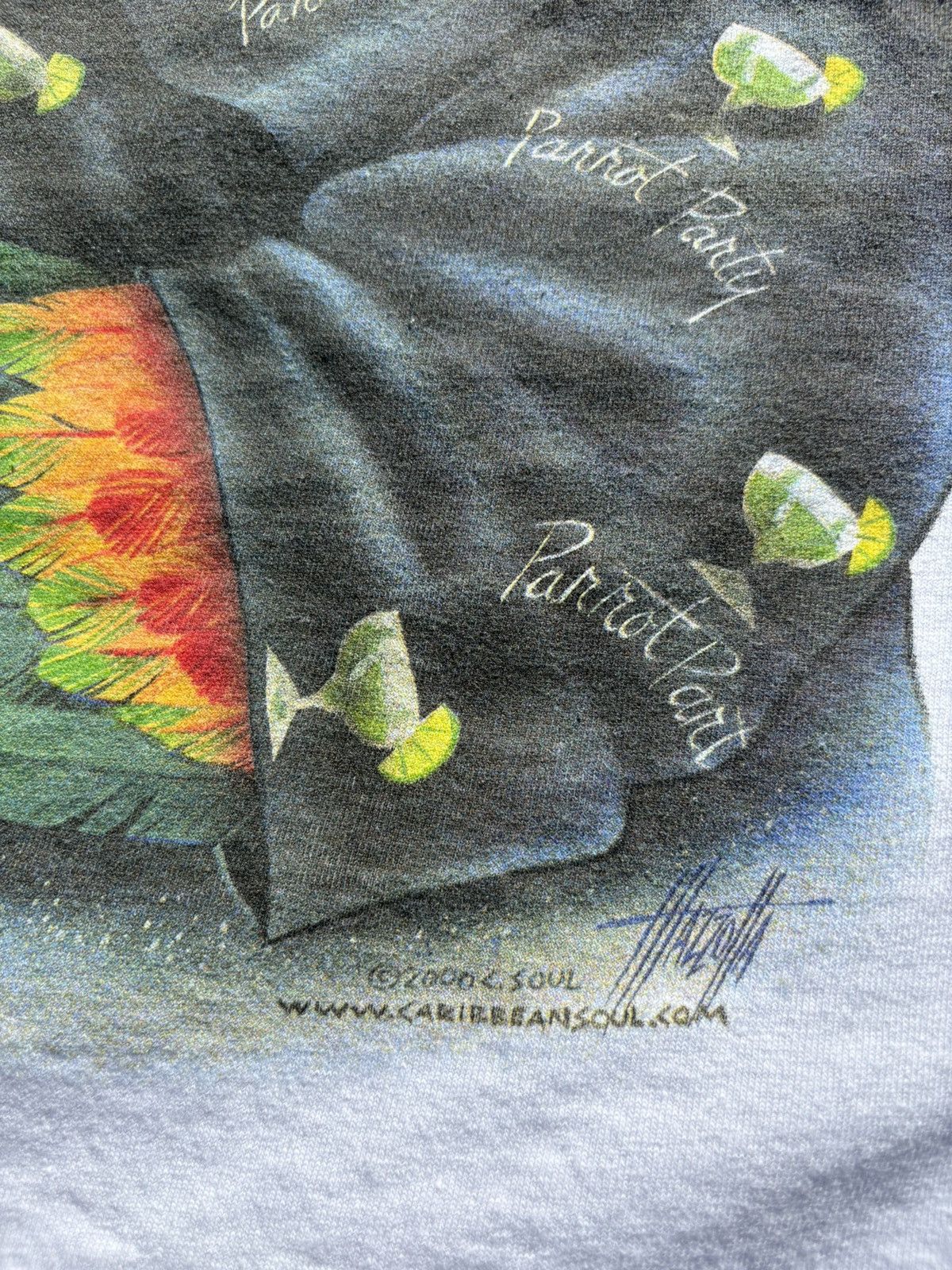 Caribbean × Vintage Vintage Y2K Caribbean long sleeve Size US M / EU 48-50 / 2 - 2 Thumbnail
