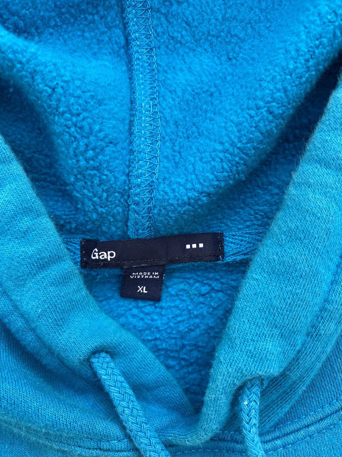 Gap × Vintage 90S GAP RARE BIG LOGO Y2K HOODIE RETRO OVERSIZED Size US XL / EU 56 / 4 - 4 Thumbnail