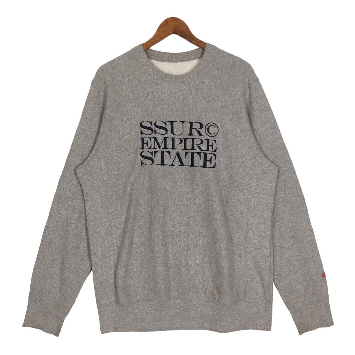 Vintage SSURC Empire State Crewneck Sweatshirt Colour Grey Size L Size US L / EU 52-54 / 3 - 1 Thumbnail