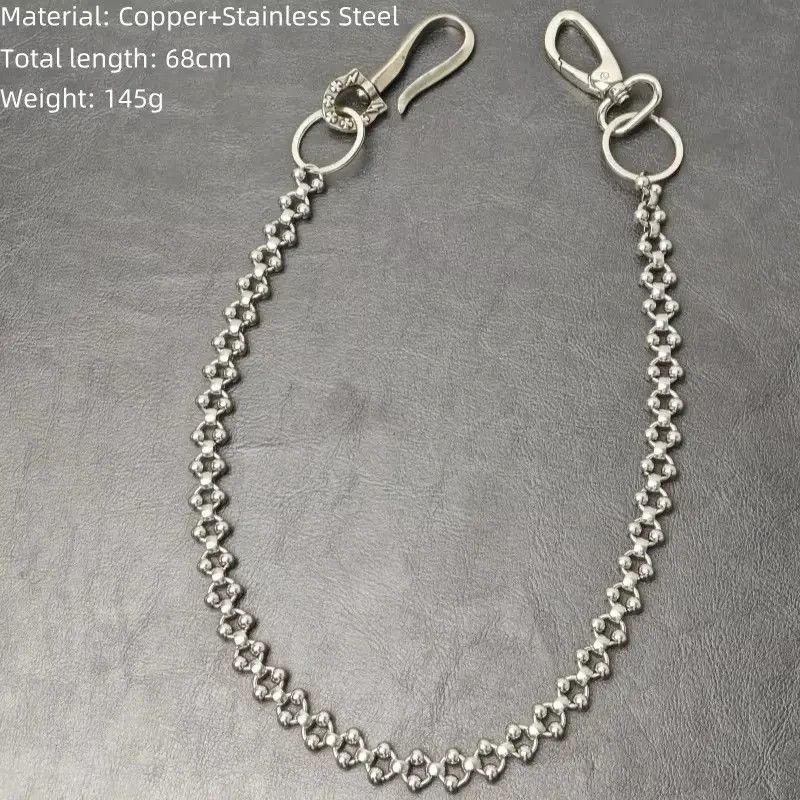Jewelry Vintage Design Jeans Chain Size ONE SIZE - 6 Thumbnail