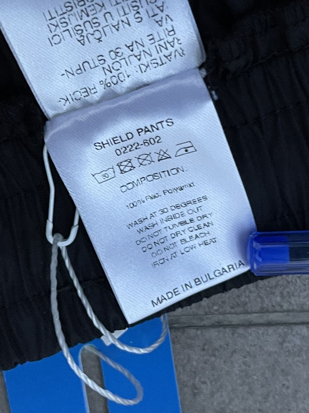 Other !DS! SS22 Nikolaj Storm Nightshade Black Blue Shield Pants Size US 34 / EU 50 - 15 Thumbnail