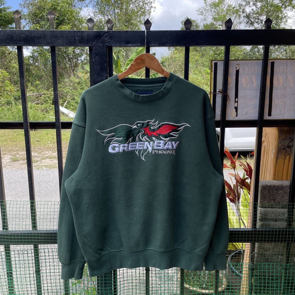 Jansport 🔥Vintage Jansport Green Bay Phoenix Big Logo Sweatshirts Size US M / EU 48-50 / 2 - 1 Thumbnail