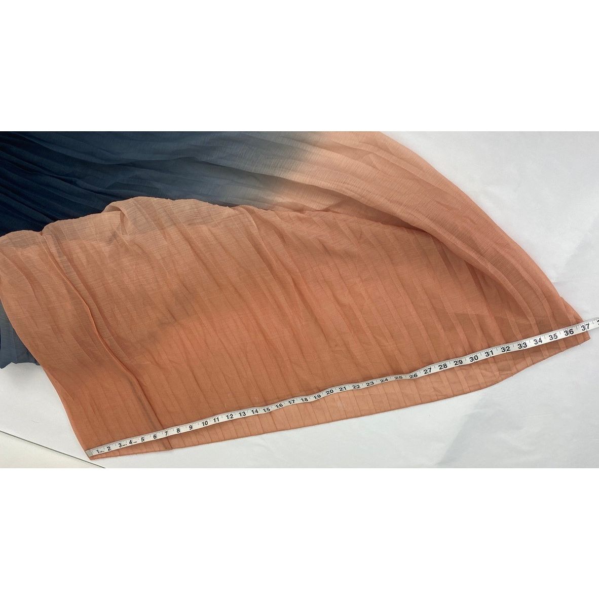 Cynthia Rowley Cynthia Rowley Sheer Ombre Brush Skirt Gypsy Boho - Small Size 28" / US 6 / IT 42 - 12 Thumbnail
