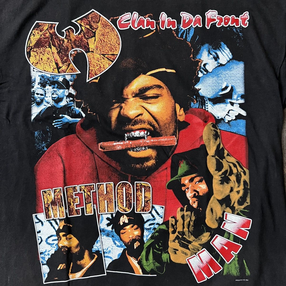 Rap Tees Clan in da front method man Size US XL / EU 56 / 4 - 3 Thumbnail
