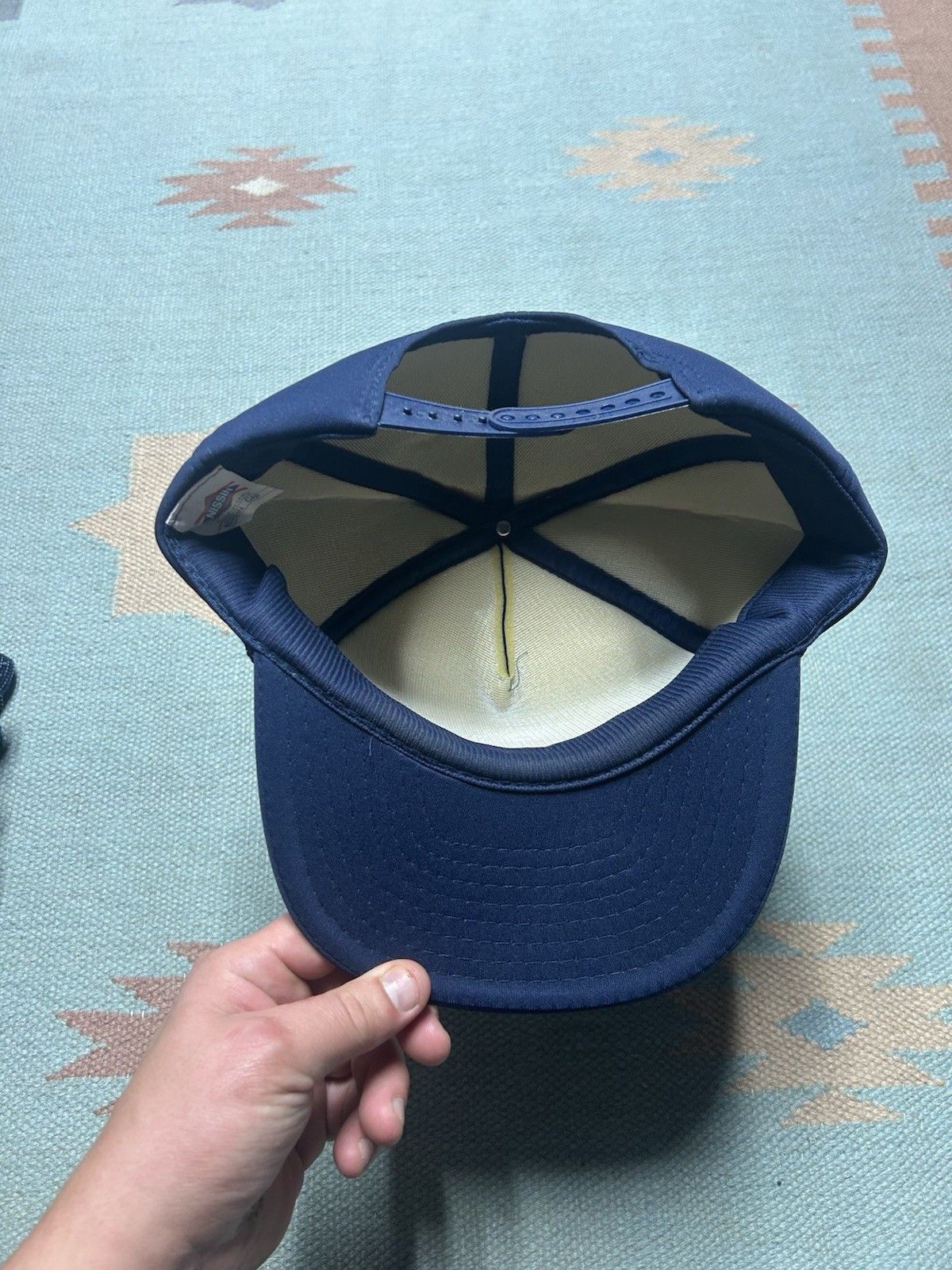 Vintage Vintage SnapBack hat Horner Equipment Co Saginaw Michigan Size ONE SIZE - 5 Thumbnail
