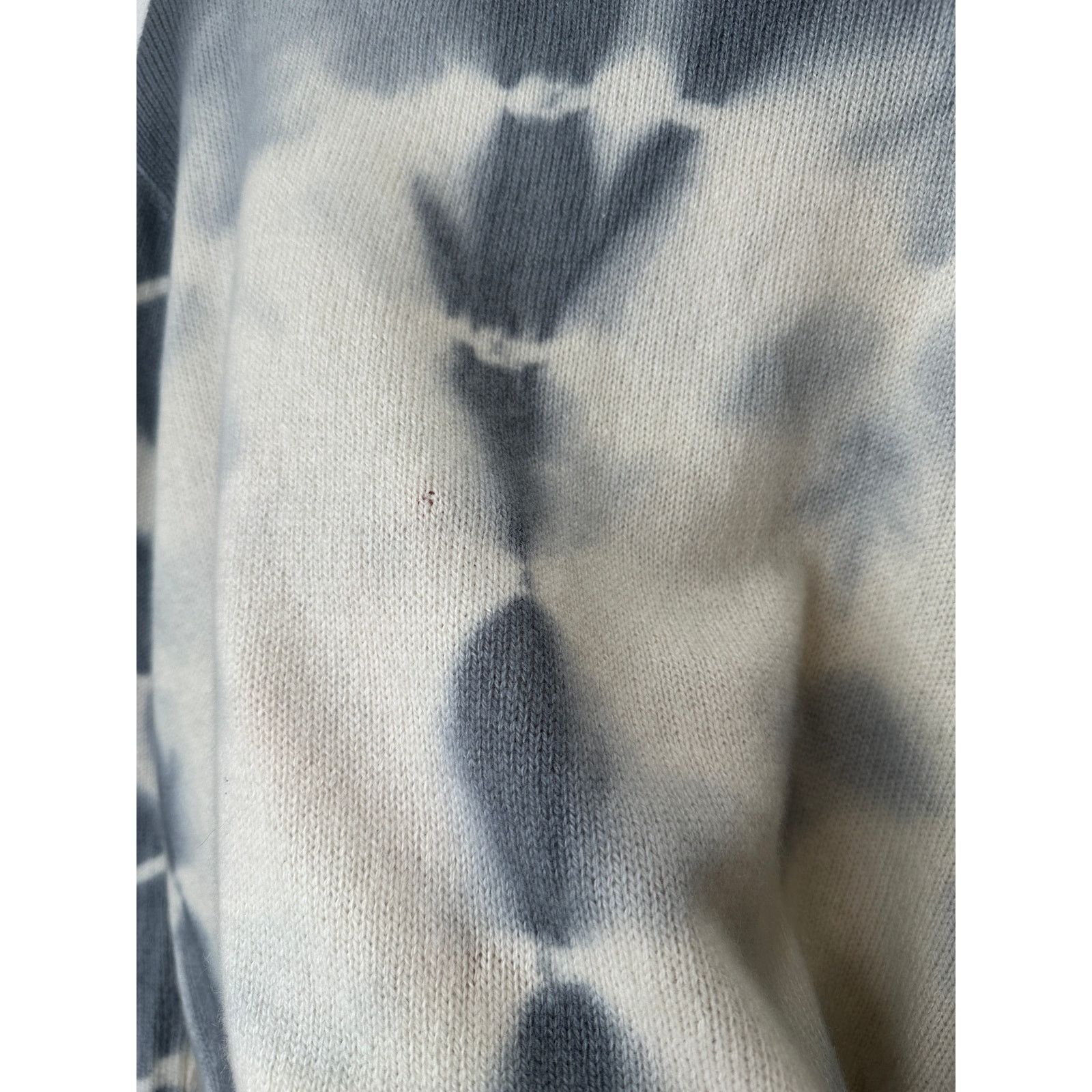 Other The Elder Statesmen Gray Cream Tie-Dyed Cashmere Sweater M Size US M / EU 48-50 / 2 - 6 Thumbnail