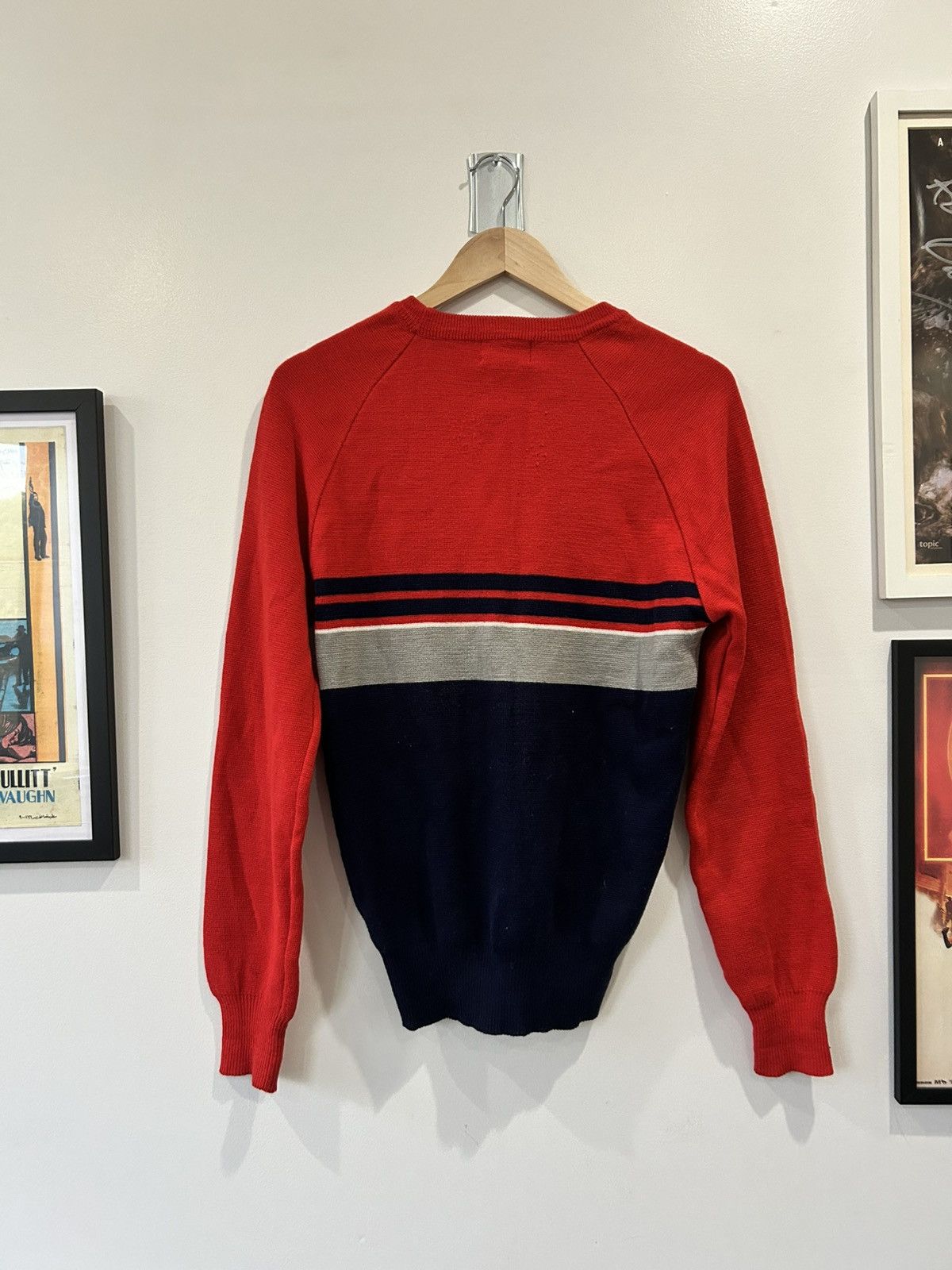 Other Mount Cervin Men’s Striped Ski Sweater Medium 80s Size US M / EU 48-50 / 2 - 2 Thumbnail