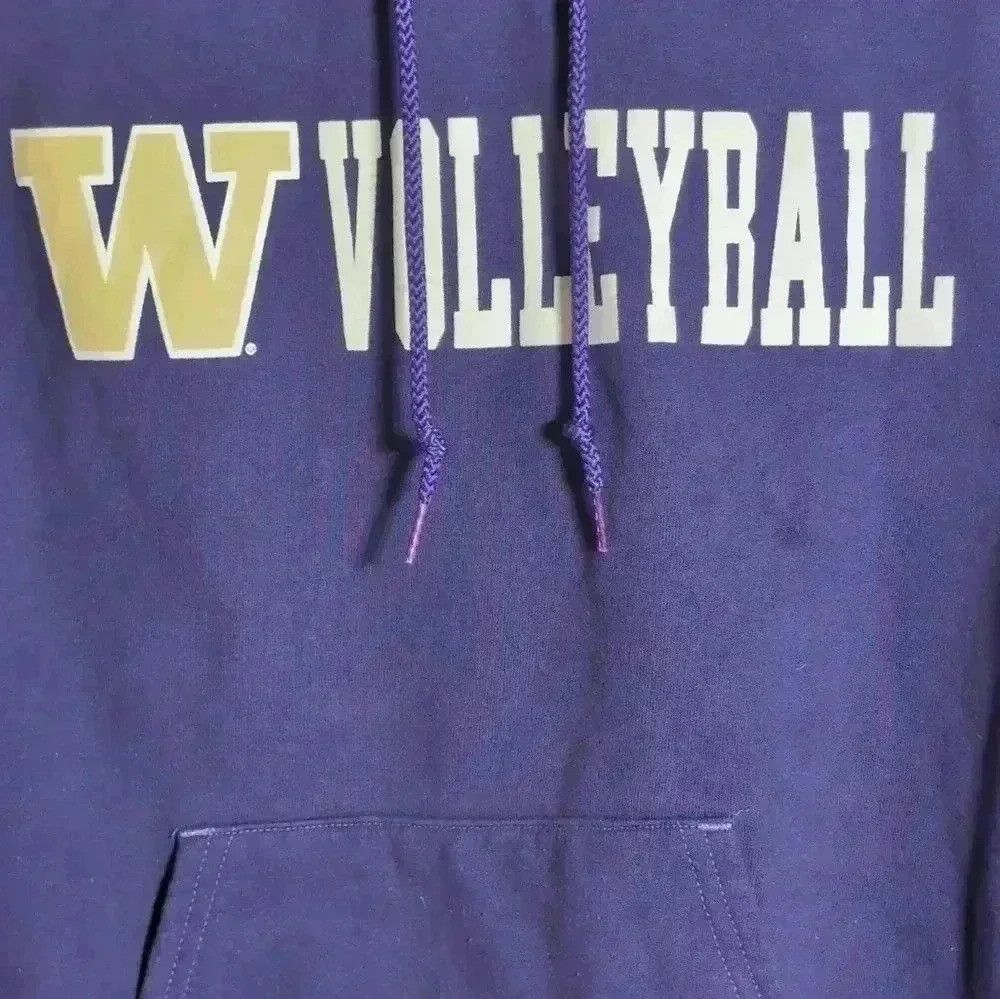 Champion Washington Huskies Volleyball Purple Champion Hoodie sz XS Size XS / US 0-2 / IT 36-38 - 2 Thumbnail