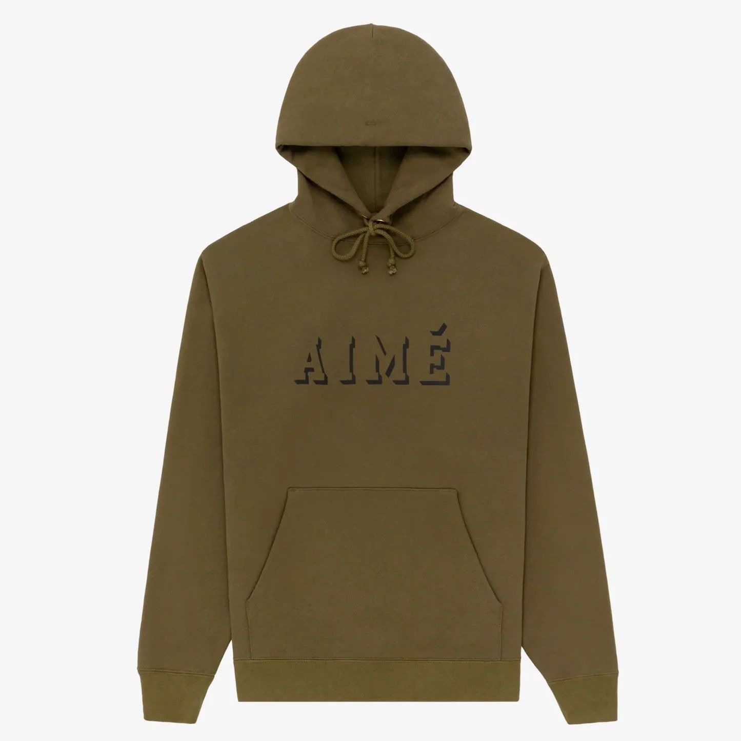 Aime Leon Dore o1mle0825 Shadow Logo Hoodie Capulet in Olive Green Size US M / EU 48-50 / 2 - 1 Preview