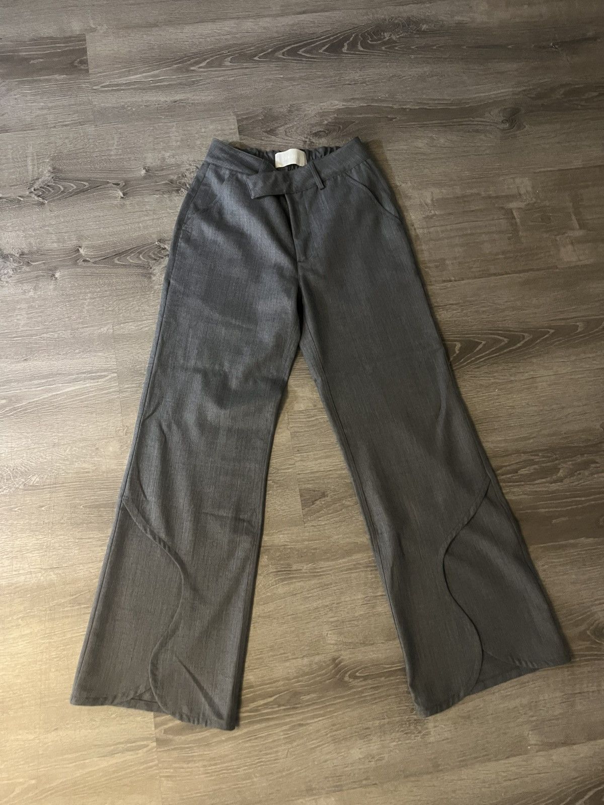 Sangiev Sangiev Grey S-Pants Size US 28 / EU 44 - 1 Thumbnail