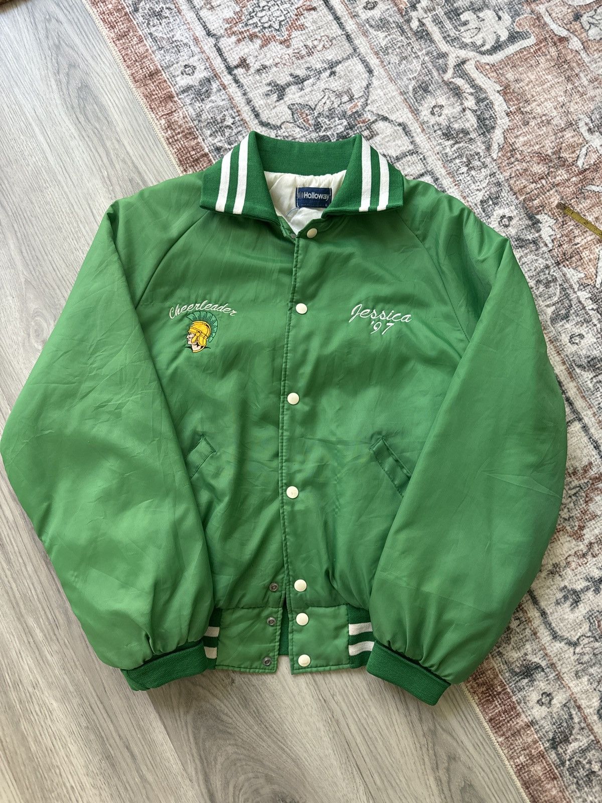 Holloway Vintage 90’s Varsity Jacket Size US L / EU 52-54 / 3 - 1 Thumbnail