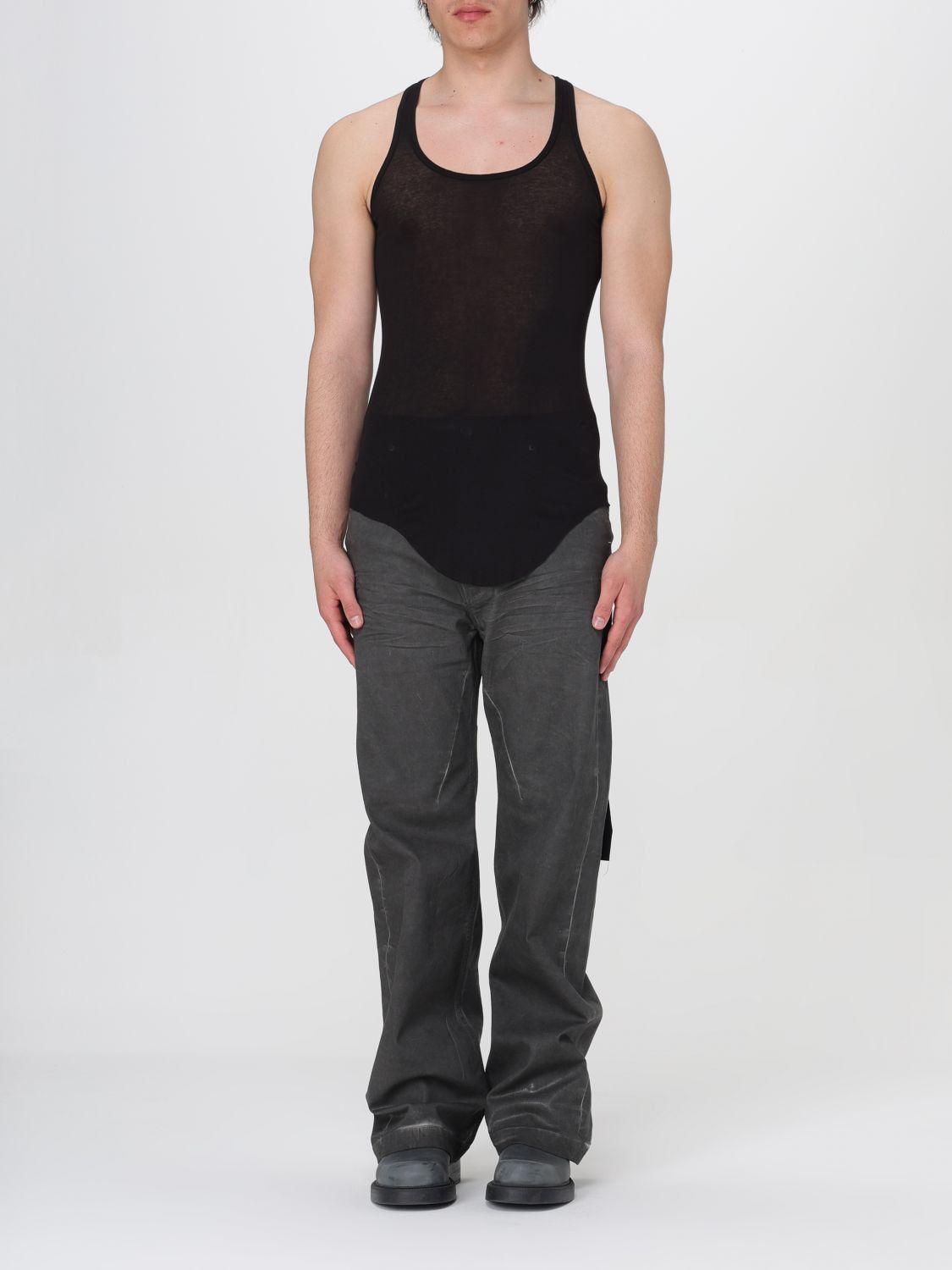 image of Rick Owens Drkshdw Tank Top Men Black (Size Medium)