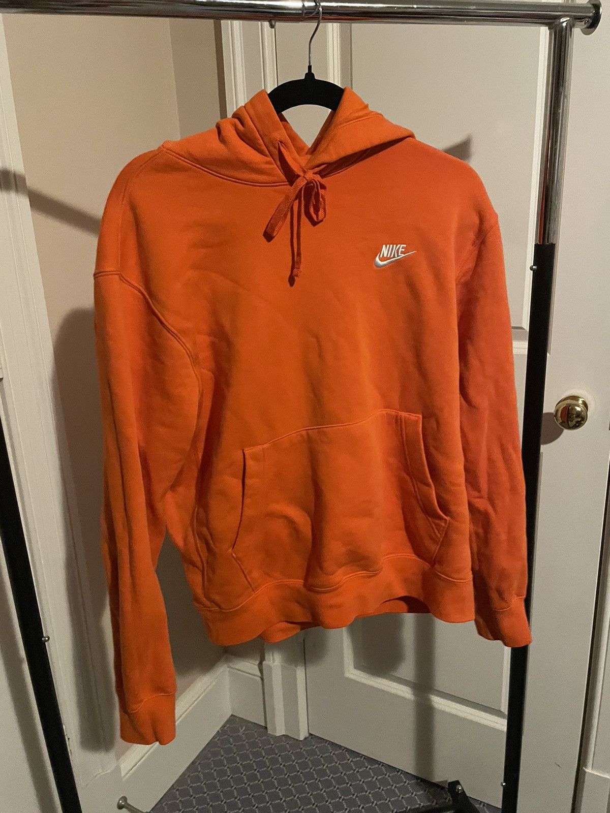 Nike Bright Orange Nike Hoodie Size US M / EU 48-50 / 2 - 1 Thumbnail