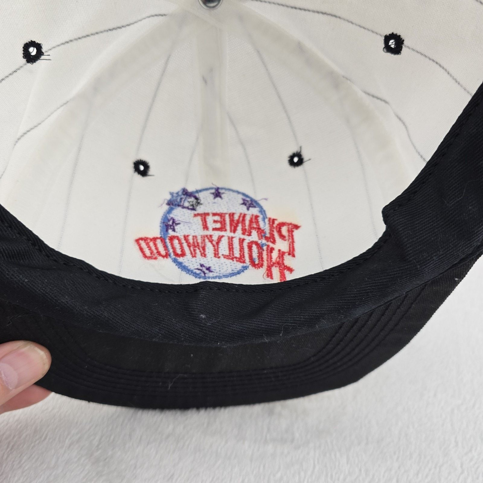 Planet Hollywood Vintage Planet Hollywood Pinstripe SnapBack Hat Cap Chicago Size ONE SIZE - 8 Thumbnail