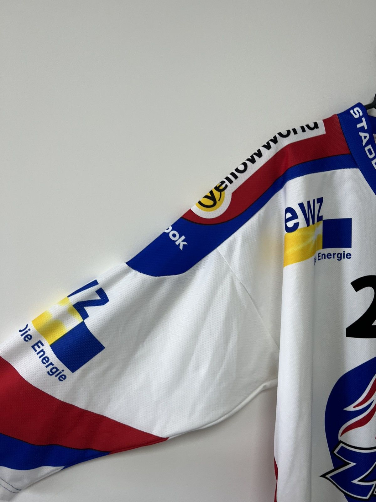 Vintage ZSC Lions Ice Hockey Jersey Ochsner Matchworn Salis #27 XL Size US XL / EU 56 / 4 - 5 Thumbnail