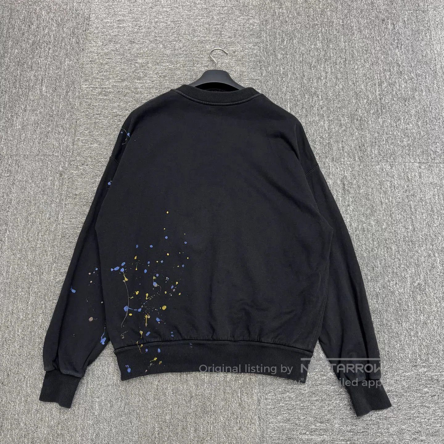 Dolce & Gabbana DG Flocked Letter Splatter Sweatshirt. Size US M / EU 48-50 / 2 - 5 Thumbnail