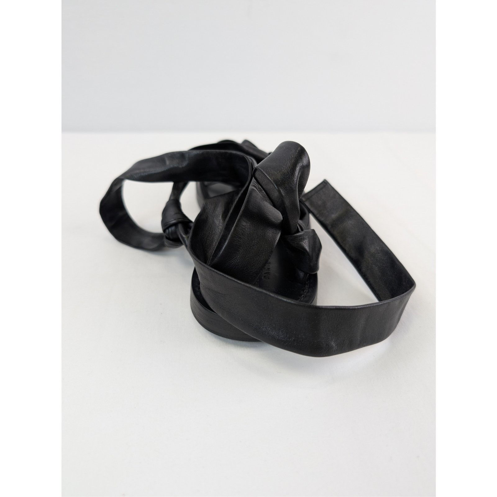 Saint Laurent Paris o1rshd1 Nolan Sandal in Nero Size US 12 / EU 45 - 15 Thumbnail