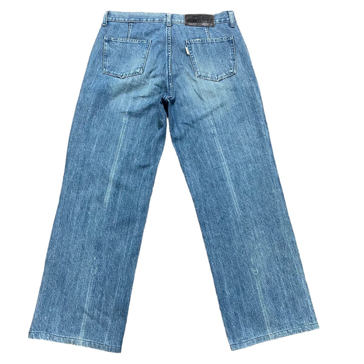 Japanese Brand Devilock Denim Blue Fade Jeans Size US 32 / EU 48 - 1 Thumbnail