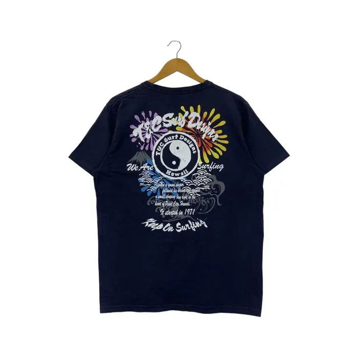 Vintage Vintage T&C SURF DESIGNS Town Country Fireworks Tee Shirt Size M / US 6-8 / IT 42-44 - 4 Thumbnail