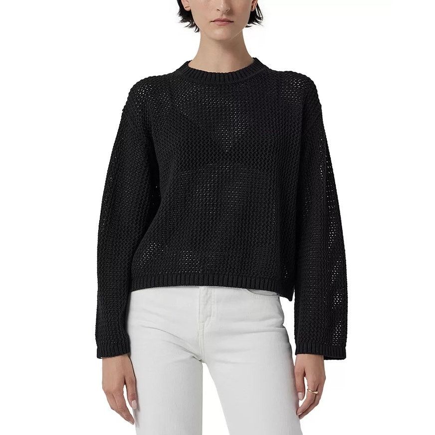 The Unbranded Brand Velvet by Graham & Spencer Women Black Kanan Sweater Size S Size S / US 4 / IT 40 - 1 Thumbnail
