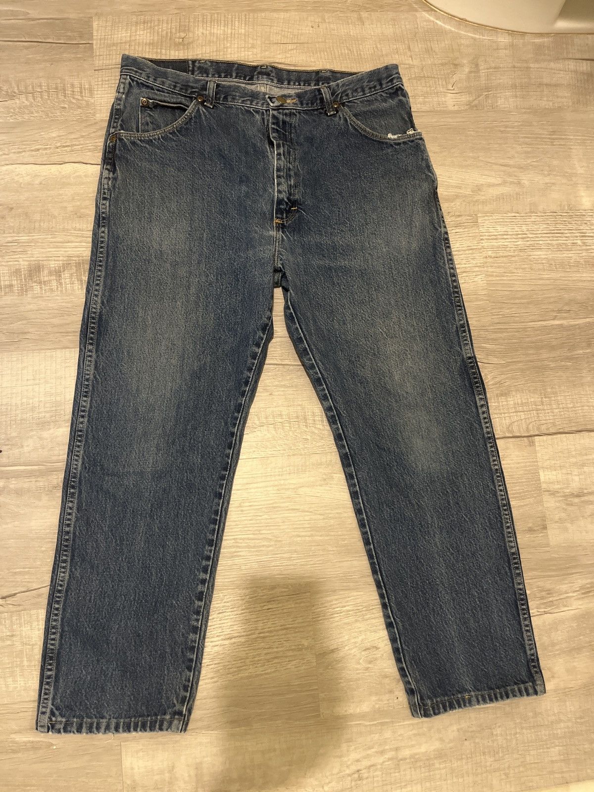 Vintage × Wrangler Vintage Wrangler Jeans Size US 34 / EU 50 - 1 Thumbnail
