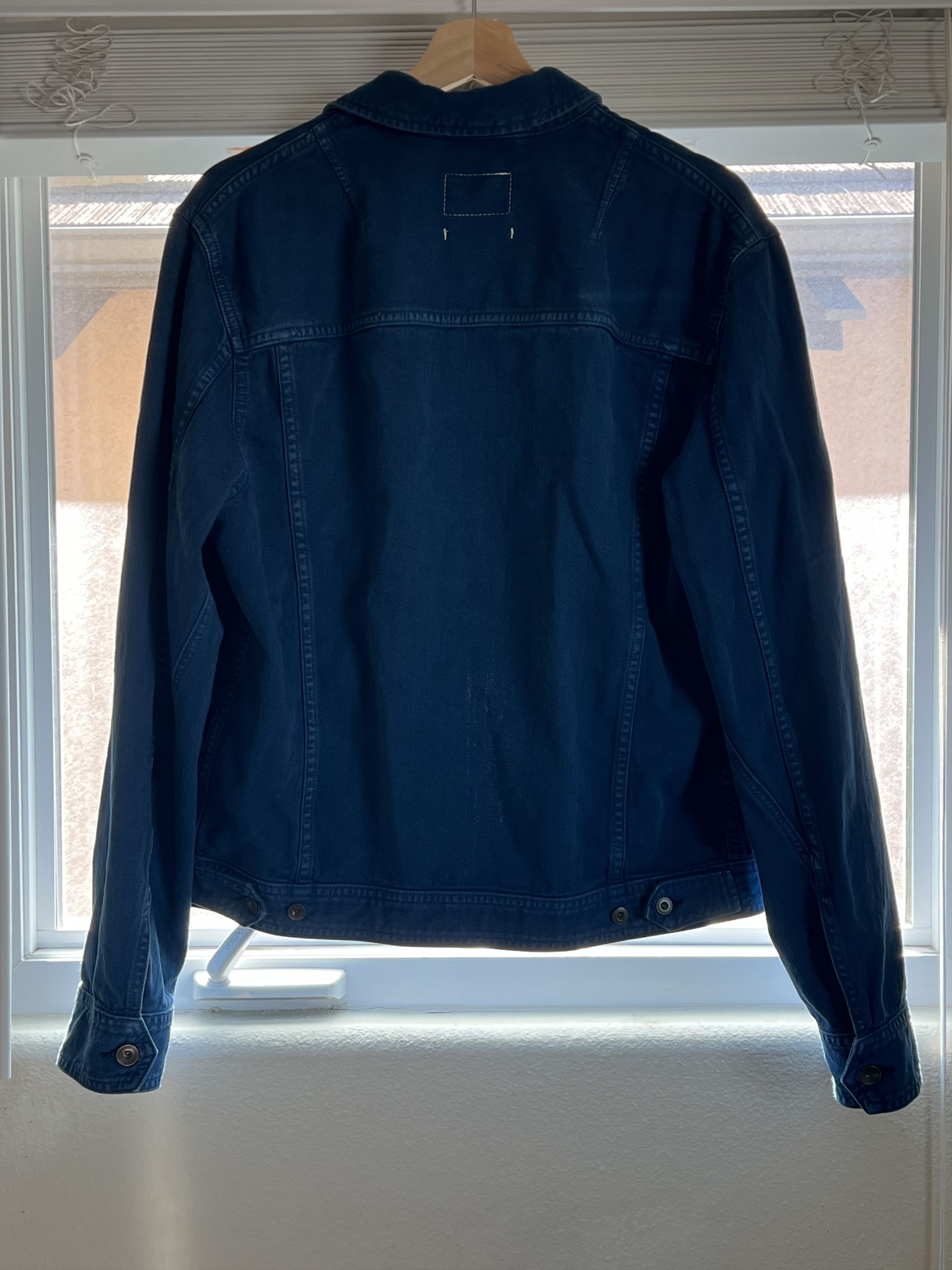 Rag & Bone Rag & Bone - Indigo-Dyed Cotton and Hemp-Blend Denim Jacket Size US M / EU 48-50 / 2 - 2 Thumbnail