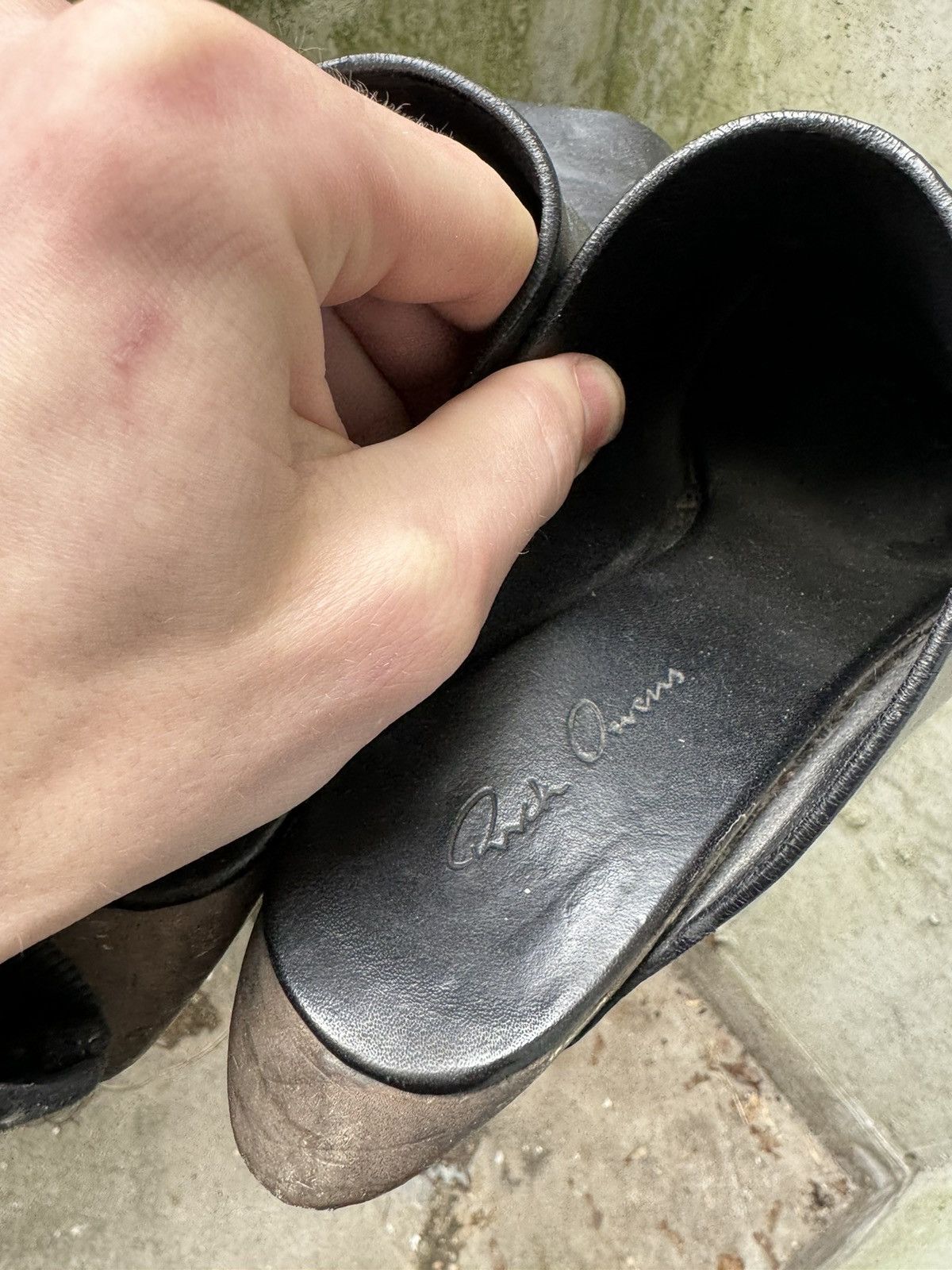 Rick Owens studded wedge clogs Size US 8 / IT 38 - 8 Thumbnail