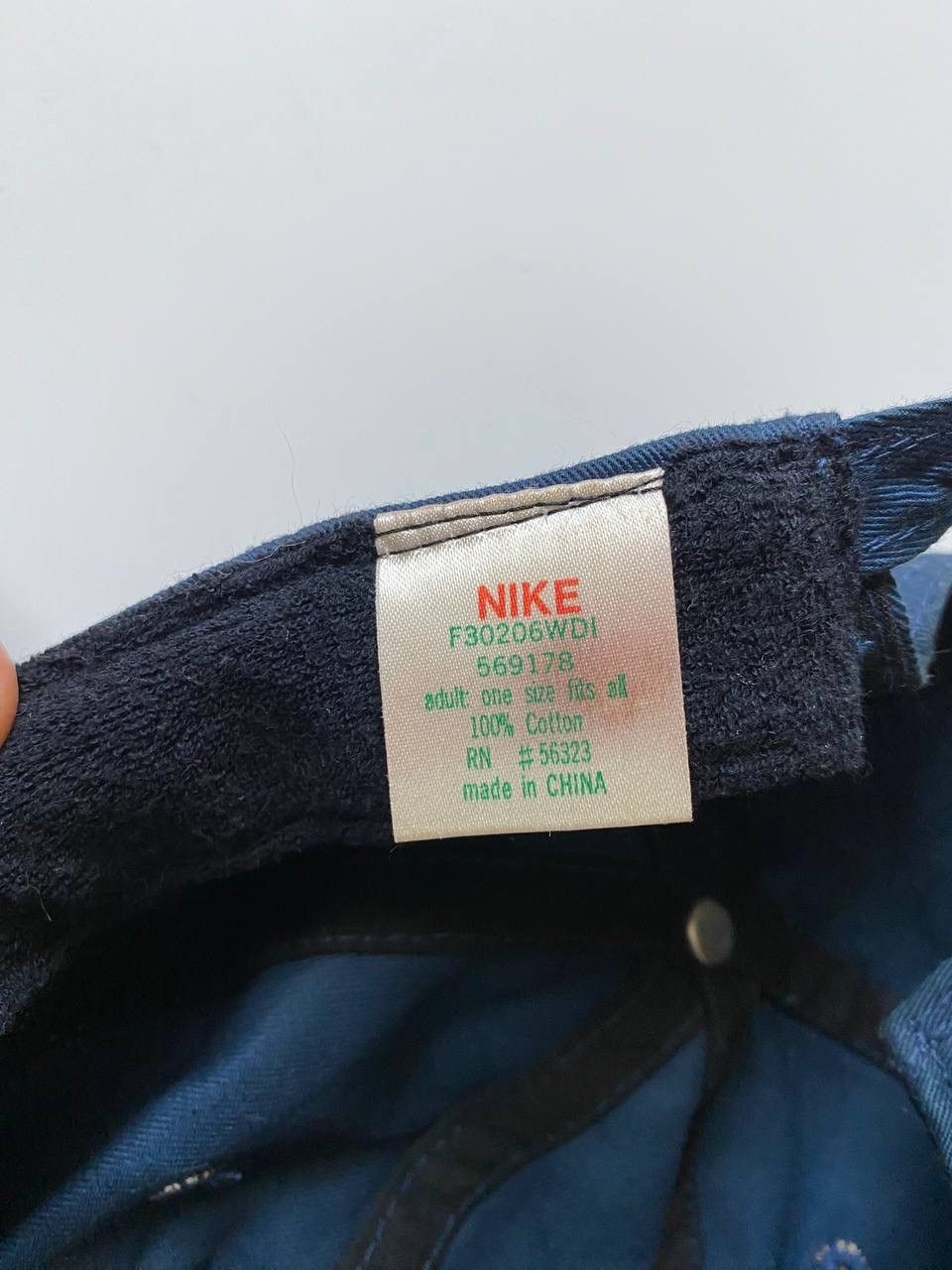 Nike Vintage Nike Hat OS big logo Cap Size ONE SIZE - 7 Thumbnail