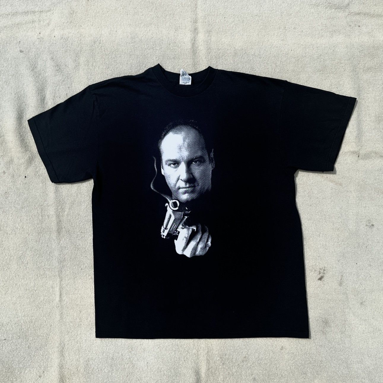 Vintage Vintage 2000s The Sopranos Tony Soprano Smoking Gun T-shirt ...