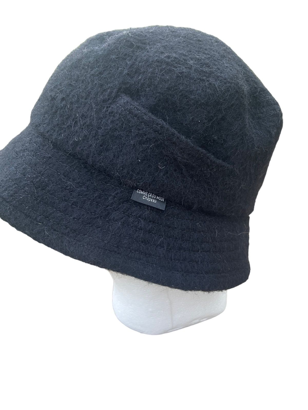 Comme Ca Ism Vintage Comme Ca Du Mode Chapeau Wool Bucket Hat Size ONE SIZE - 5 Thumbnail