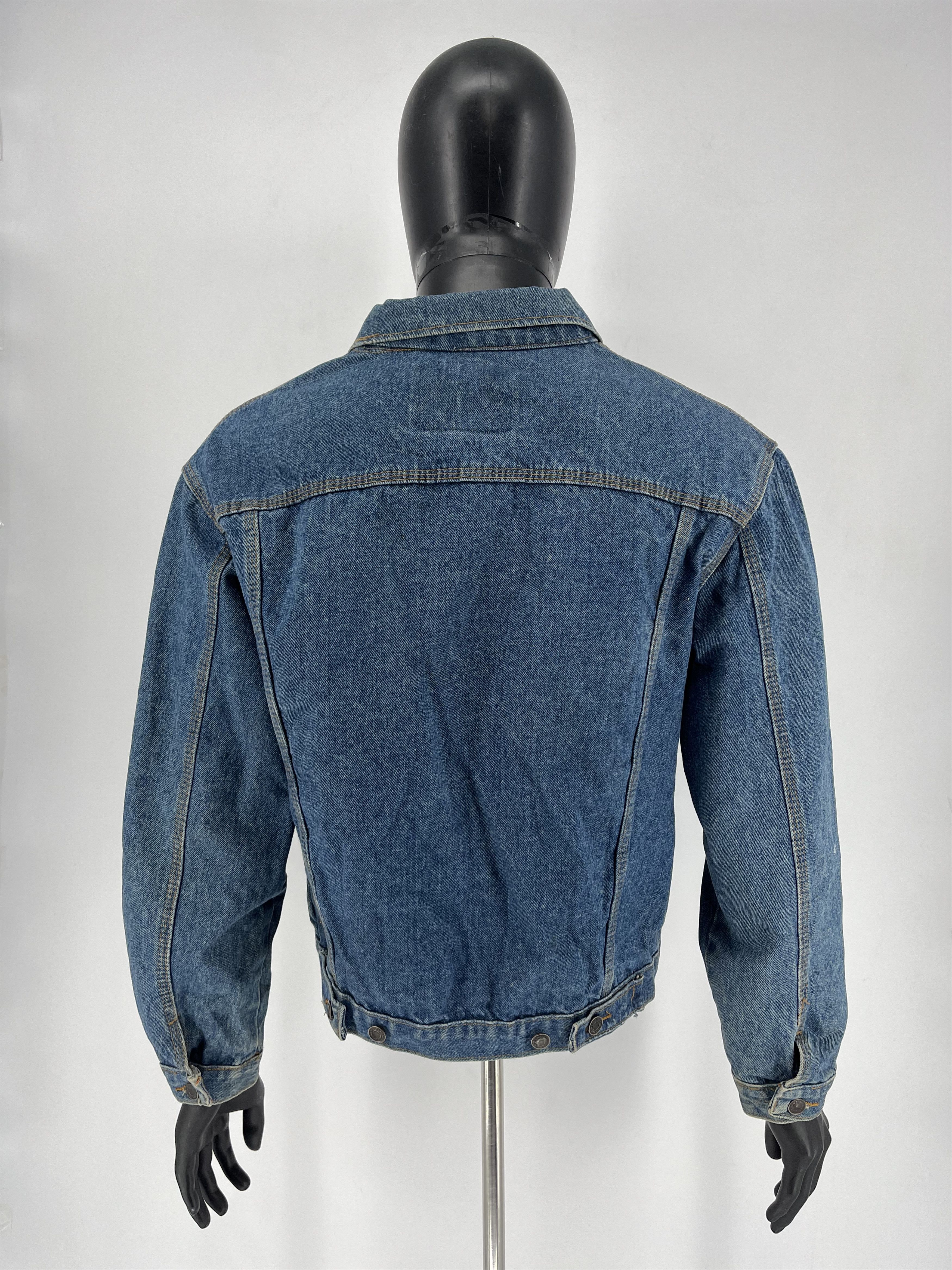 Levi's VINTAGE 40s 50s 60s 70s LEVIS TRUCKER DENIM JACKET Size US L / EU 52-54 / 3 - 9 Thumbnail