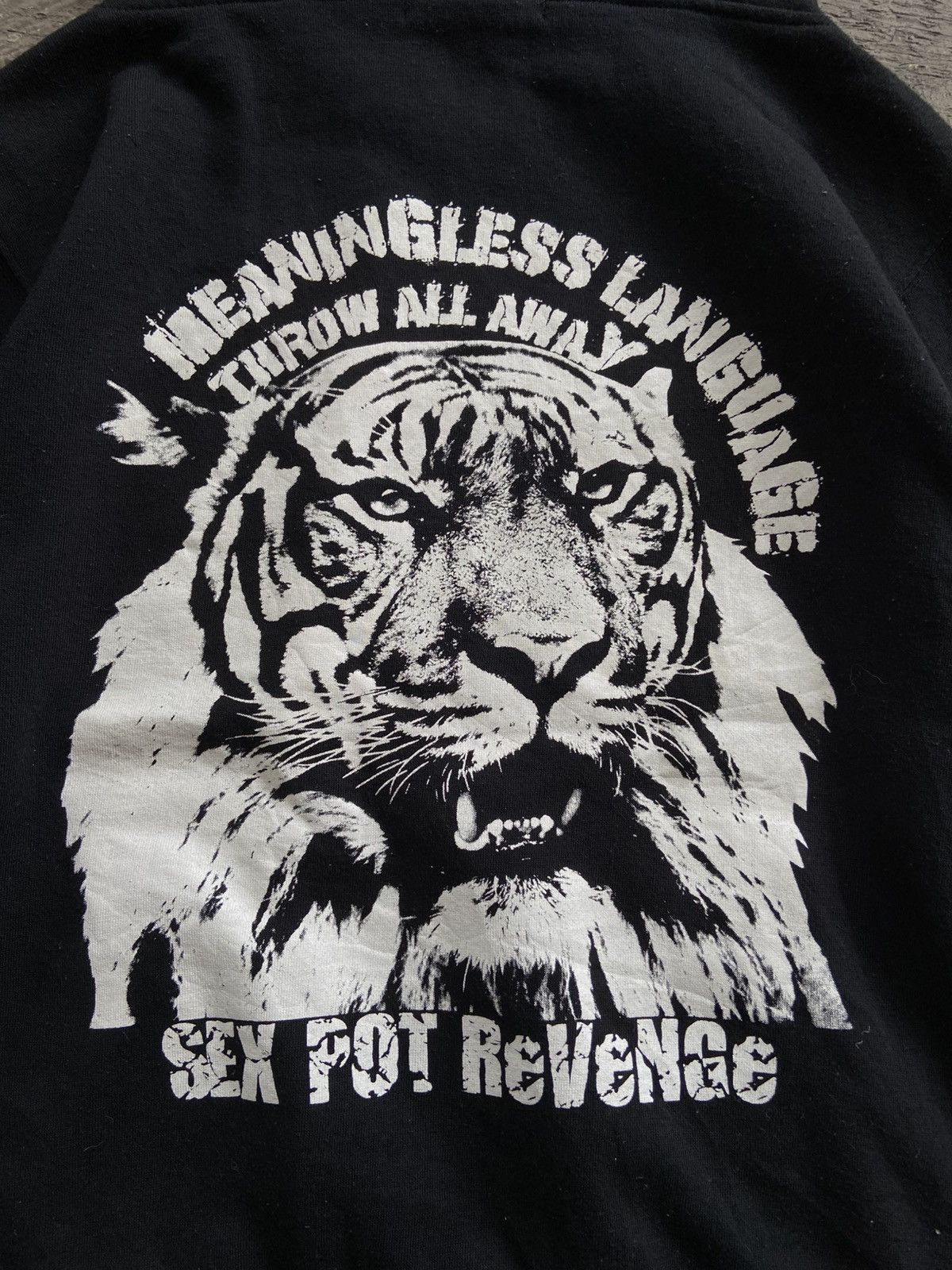 20471120 2000s Sexpot Revenge - Vkei Style Life Of Music Zip Hoodie Size US L / EU 52-54 / 3 - 3 Thumbnail